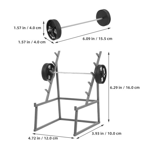 Set Brädgåva Minibänkstänger Och Bänkstängerack 1