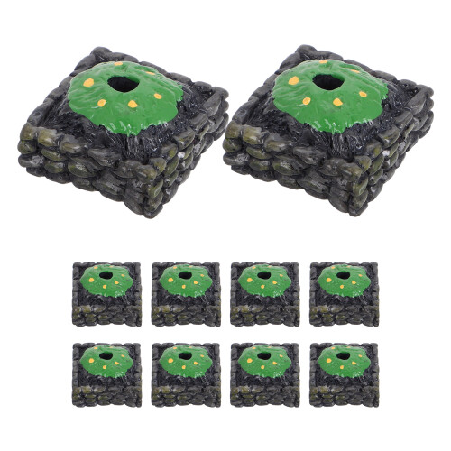 10Pcs Miniatyr Trädstam För DIY Mikro Blomsterbed