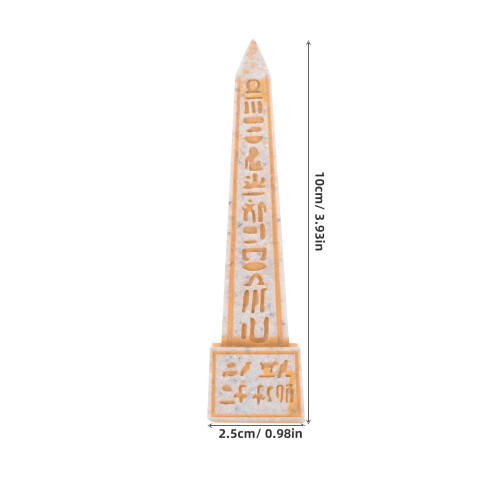 Egyptisk Obelisk Samlarfigur Forntida Egypt Arkitekturstaty 2