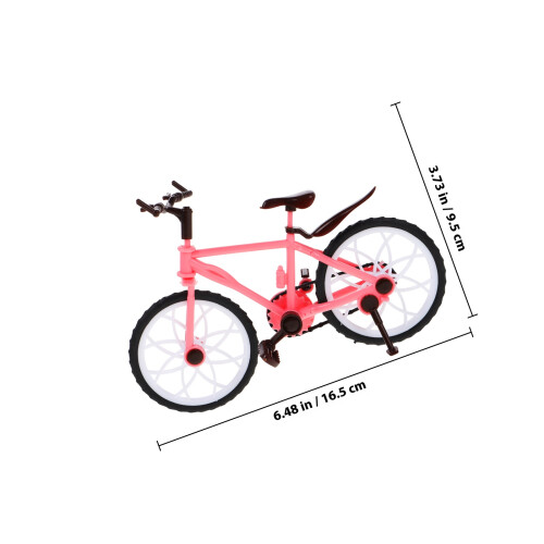 Mini Cykelmodell För Barn, Till Dockskåpsmöbel Och Tårta 1