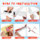 2 Delar 99 Cm Barns Aerobatikplan Kastflygplan För Utebruk 8