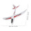 2 Delar 99 Cm Barns Aerobatikplan Kastflygplan För Utebruk 3