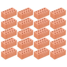 20Pcs DIY Miniatyr Mursten Modell Simuleringsmurstensmodeller