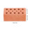 20Pcs DIY Miniatyr Mursten Modell Simuleringsmurstensmodeller 3