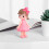 5St Flickfigur Cake Dekorationer I Keramiskt Material Rosa 5