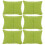 6Pcs Dockshus Miniatyr Tygsoffa Små Inredning 1