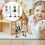 4 Set Miniatyr Kvinnlig Mannekäng Textilmått 3
