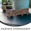 4Pcs Mini Trädgårdsgärd För Simuleringsgård Gärdsleksak Diy 7