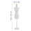 5Pcs Mannekäng Torso, Stöd För Klädsel och Smycken 2