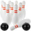 12Pcs Storlekarnas Bowlingset Inomhus För Barn 4
