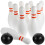 12Pcs Storlekarnas Bowlingset Inomhus För Barn 8