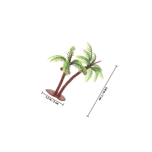 1 Set Strandstil Dockhus För Sommarnöje Tillbehör 1