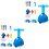 2 Set Recoil Force Leksakssats Aerodynamisk Ballongbil 4