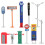 1 Set Lek-Trafikskyltar Gator För Barn 4