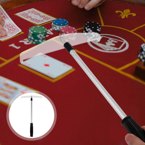 Teleskopisk Pokerskiffelskrapa Räknare För 2