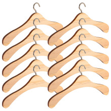 10Pcs Träklädhängare 15 Cm För Bjd Dockor Och Docktillbehör