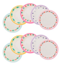 Mini Äventyrsaccessoarer 10Pcs, Tallrik, Föreställningsspel Leksak