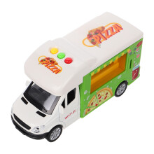 Food Truck Leksaksspel, Plast Pizza För Småbarn Utbildning