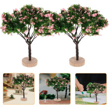 10 Miniatyr Landskaps Leksaksträ Sandlåda