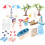 4 Set Strandstil Dockhus Minihus Mikroaccessoarer För Diy 1
