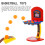 1 Set Basketbollleksak För Basketbollspel 9