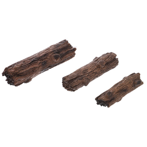 3Pcs Simulerade Stumpar Mikrolandskapsprydnader Sandbordsdekoration 1