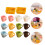 14Pcs Miniatyr Kaffekoppar och Tekoppar Tillbehör 4