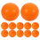 12Pcs Tryckboll Leksak Elastisk Fyllnadsboll Fidget Stresslindring 10