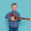 Ukulele Gitarr Leksak Mini Barn Musikinstrument Tolvring Pedagogisk 11