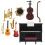 1 Set Dockskåpsinstrument Rekvisit Mini Scener Layout 4