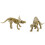 24 Delar Sorterade Dinosauriefossil Skelettfigurer För Barn 10