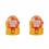 2St Resin Mönkey King Modell Figur För Skrivbordsdekoration 5