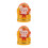 2St Resin Mönkey King Modell Figur För Skrivbordsdekoration 6