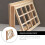 Mini Fönsterram Modell Scenlayout Adorn Beige 9