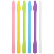 6Pcs Silikon Ansiktsmask Blandningspinnar Diy Sminkverktyg