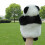1 Panda Leksak Handsdocka Rollspels Tillbehör Festgåva 6