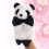 1 Panda Leksak Handsdocka Rollspels Tillbehör Festgåva 5