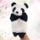 1 Panda Leksak Handsdocka Rollspels Tillbehör Festgåva 7