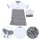 1 Set Unisex Barns Kockkostym Kortärmad , Förkläde Och Hatt 4
