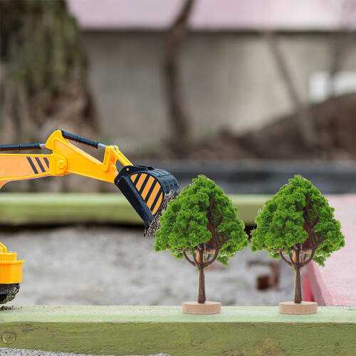 5 Stycken Miniatyr För Modelljärnväg 2