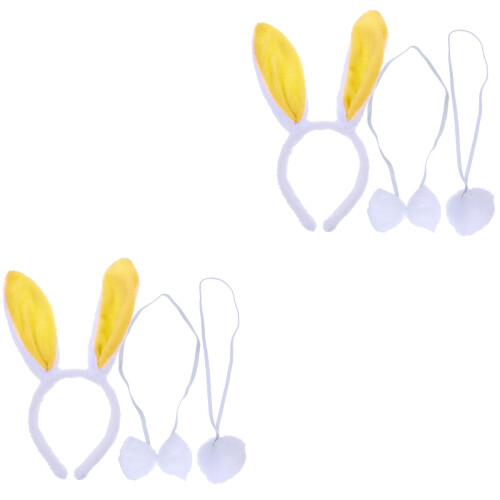 4 Set Creativa Plussdockor Kostym Huvband 2