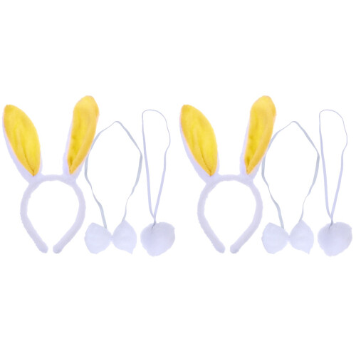 4 Set Creativa Plussdockor Kostym Huvband 1