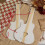 2 Delar Diy Målning Trägitarr Lekgitar För Barn Skärning 5