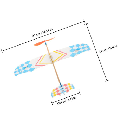 8Pcs Enkelt Flygplan Modell Glidflygplan Leksak 1
