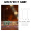 4Pcs LED Simulerade Gatlampor Modeller Mikro Landskapsdekoration 9