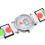 1Montre 3D Motif Basket Bracelet Silicone 8