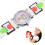 1Montre 3D Motif Basket Bracelet Silicone 7