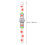 1Montre 3D Motif Basket Bracelet Silicone 3