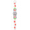 1Montre 3D Motif Basket Bracelet Silicone 5