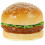 Realistisk Hamburger, Simulerad Mat För Fotografering 1
